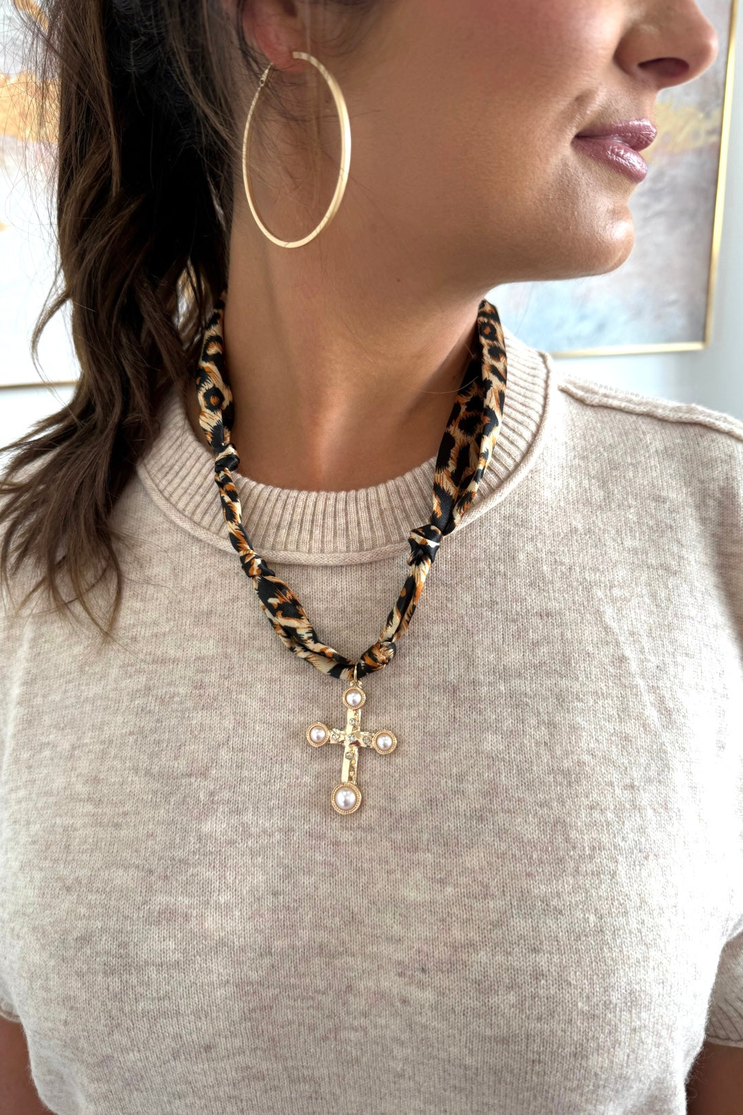 Fabulous & Trendy Scarf Necklace