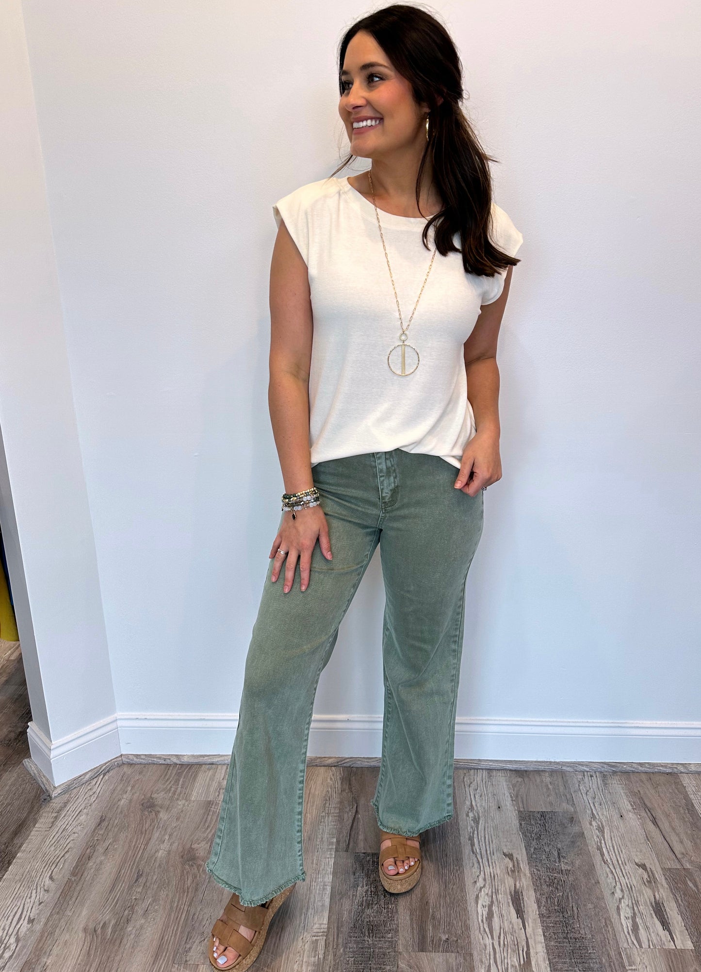 The Pixie Stretch Washed Pants- FINAL SALE
