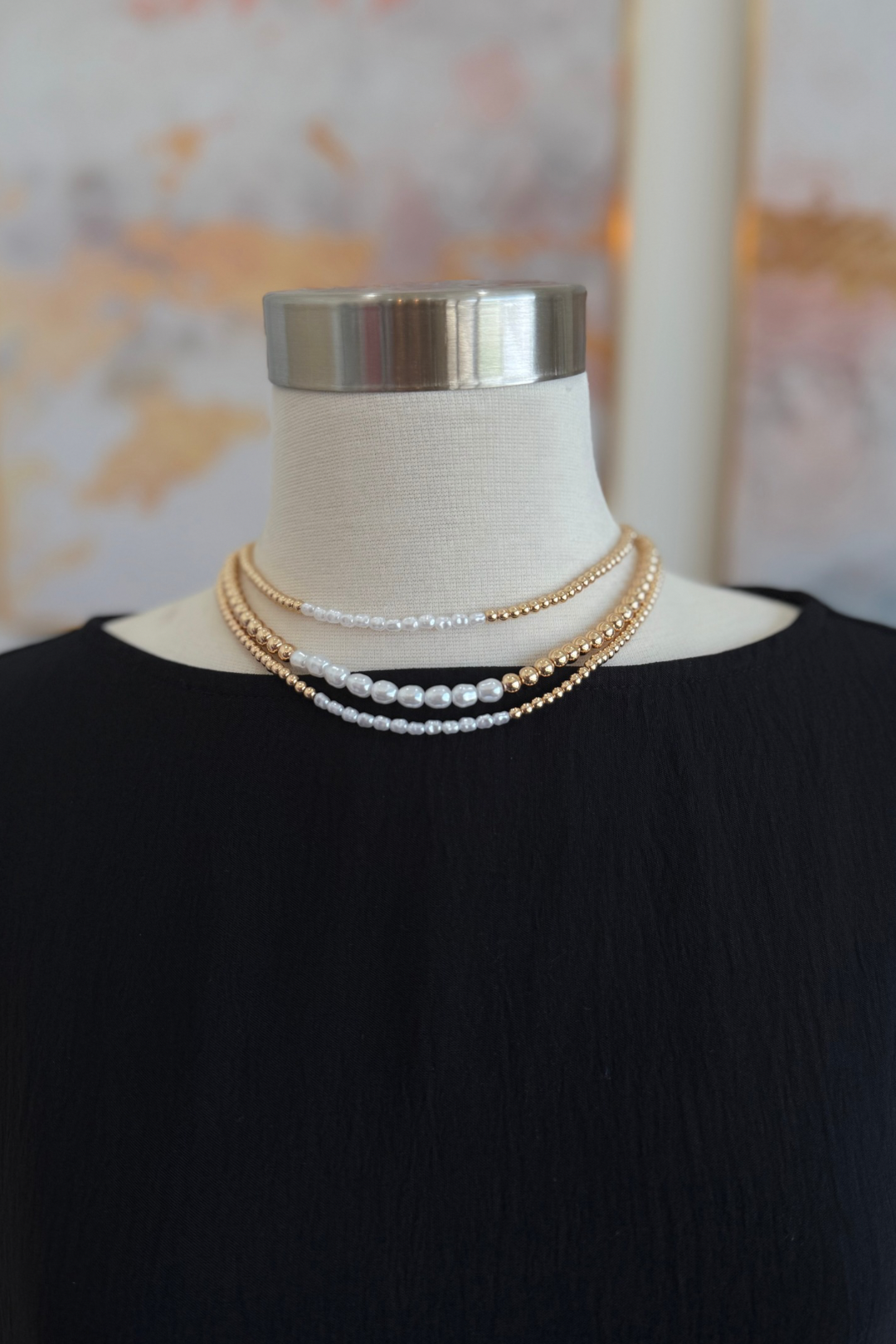 Triple Elegance Necklace