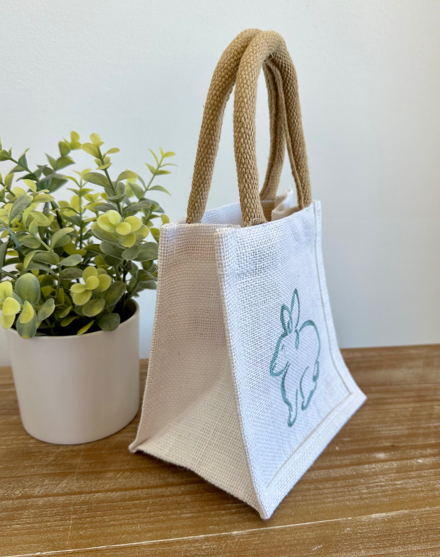 Delilah Bunny Petite Gift Tote Bag **Final Sale**