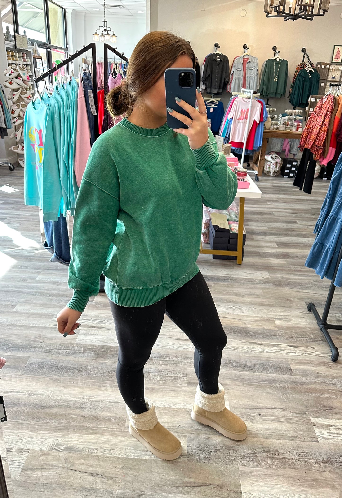 Winter Washed Pullover **Final Sale**