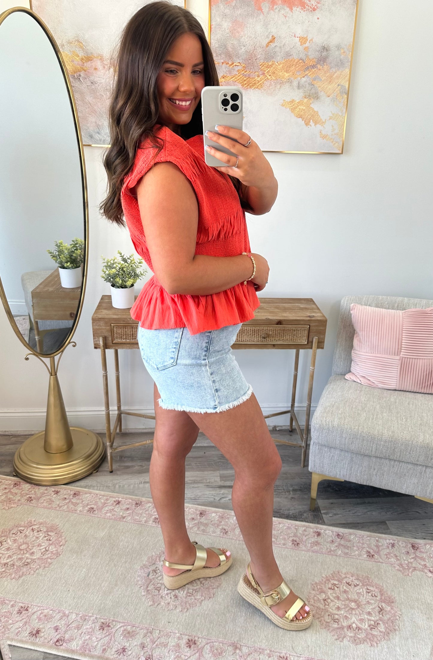 Vintage Vault Denim Shorts  **Final Sale**