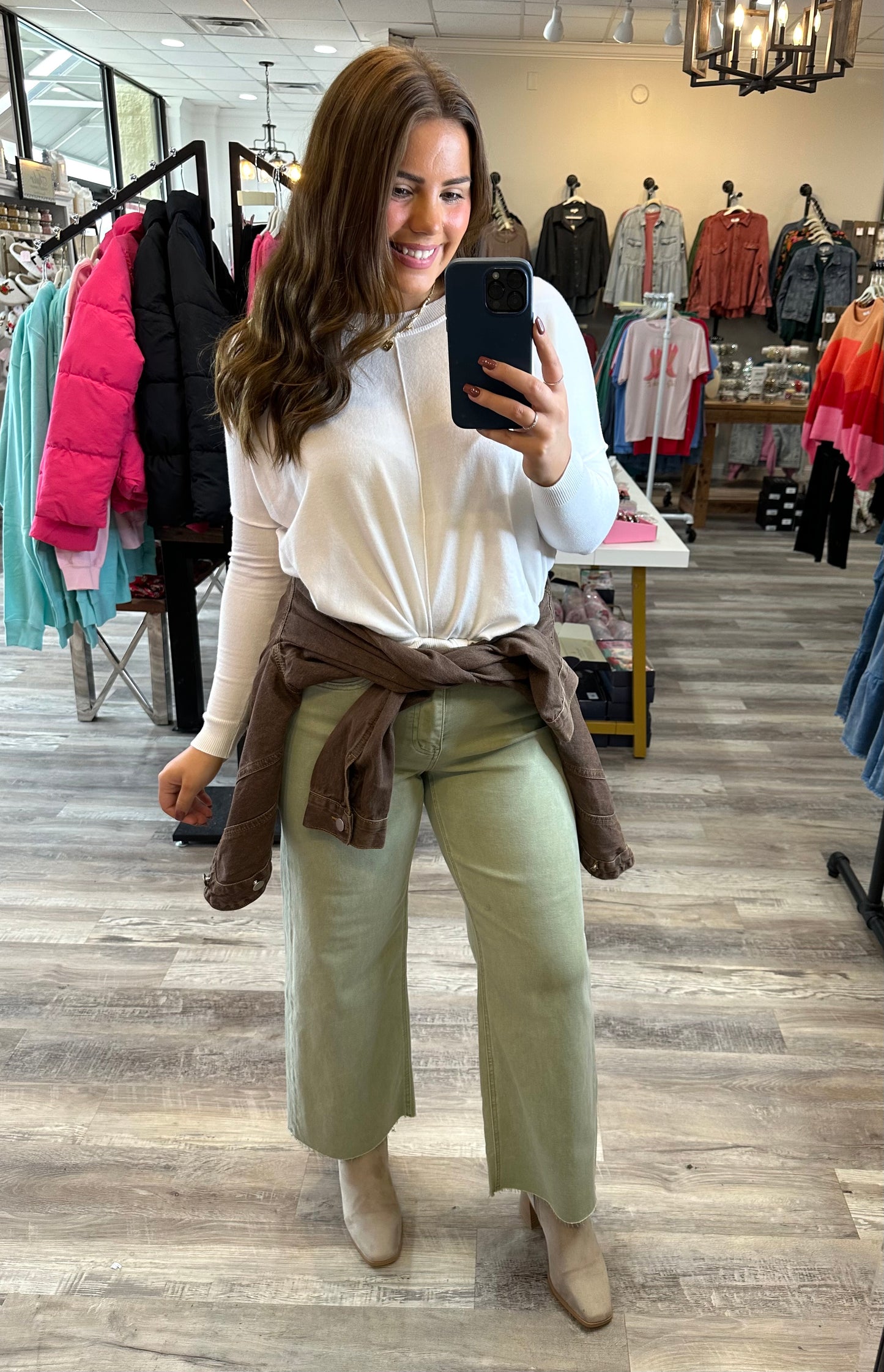 Chocolate Dreams Jean Jacket **Final Sale**