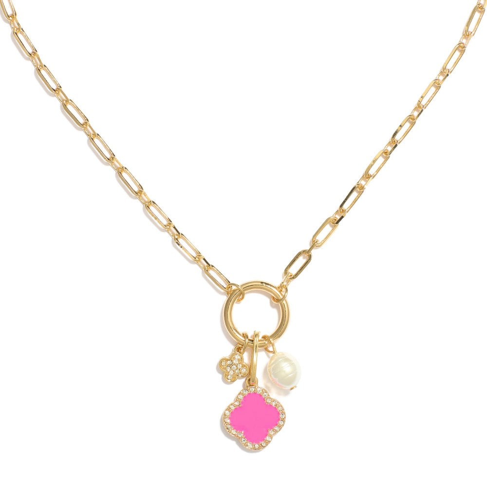 Charmed Clover Necklace