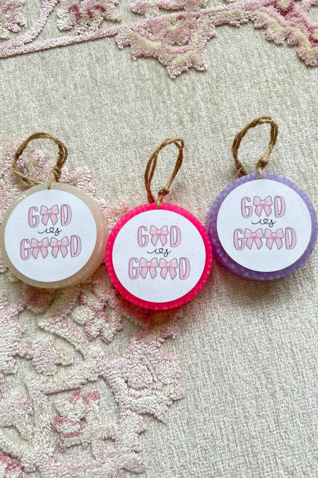 God is Good Bow Freshie