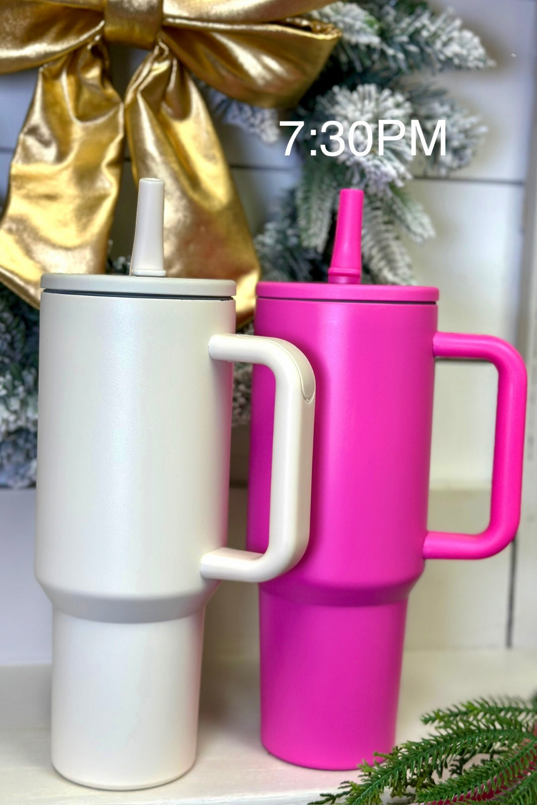 40 oz Spill Free Insulated Stainless Steel Tumbler**Final Sale**