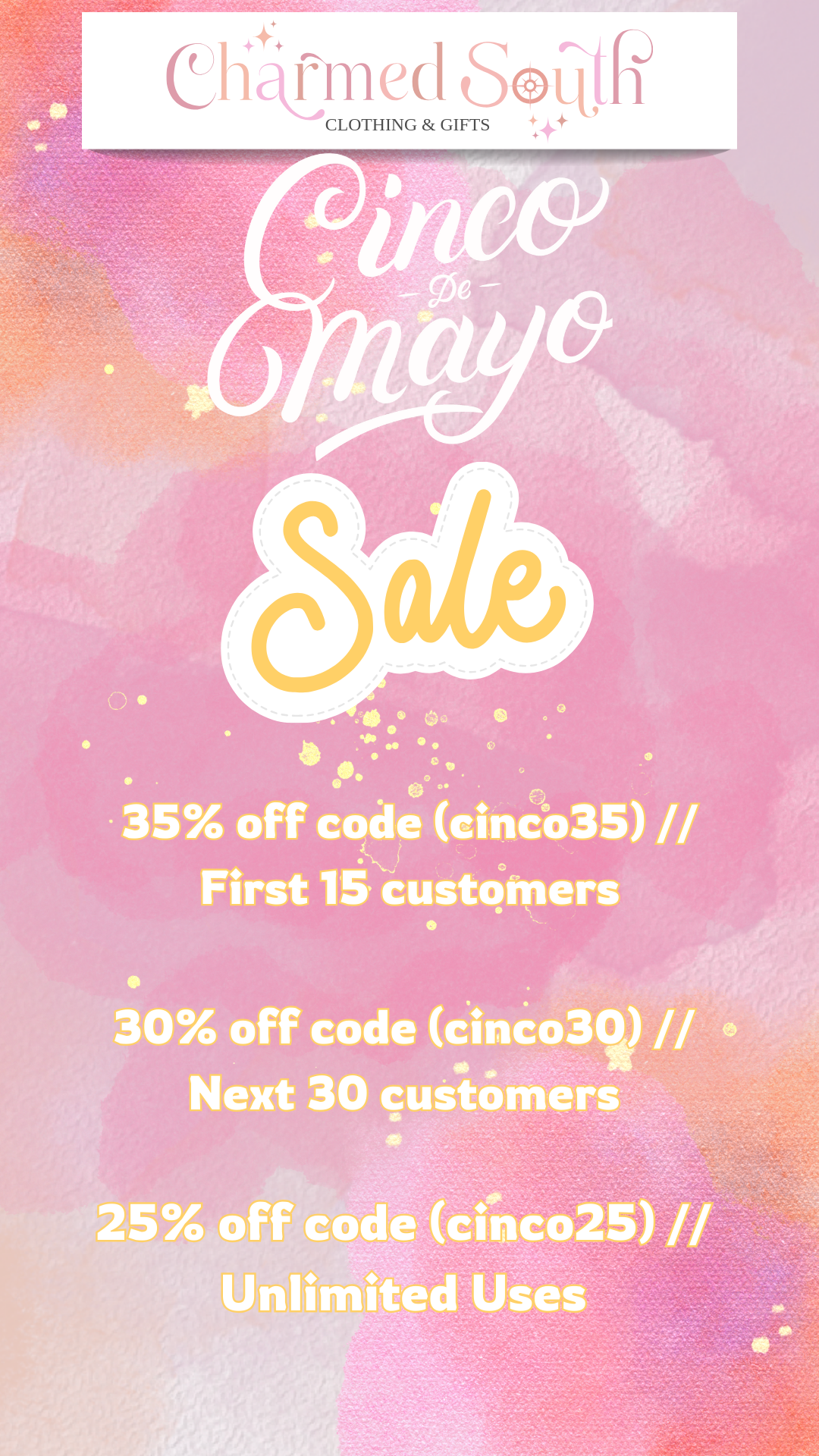 Cinde De Mayo Sale