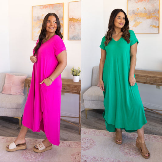 Soft Breeze Maxi Dress  **Final Sale**