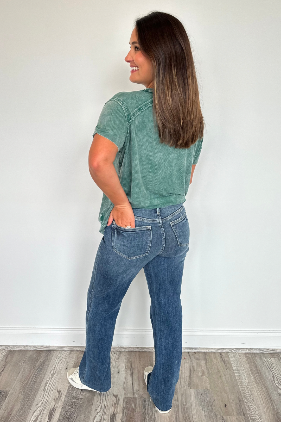 Judy Blue Tummy Control Straight Jean
