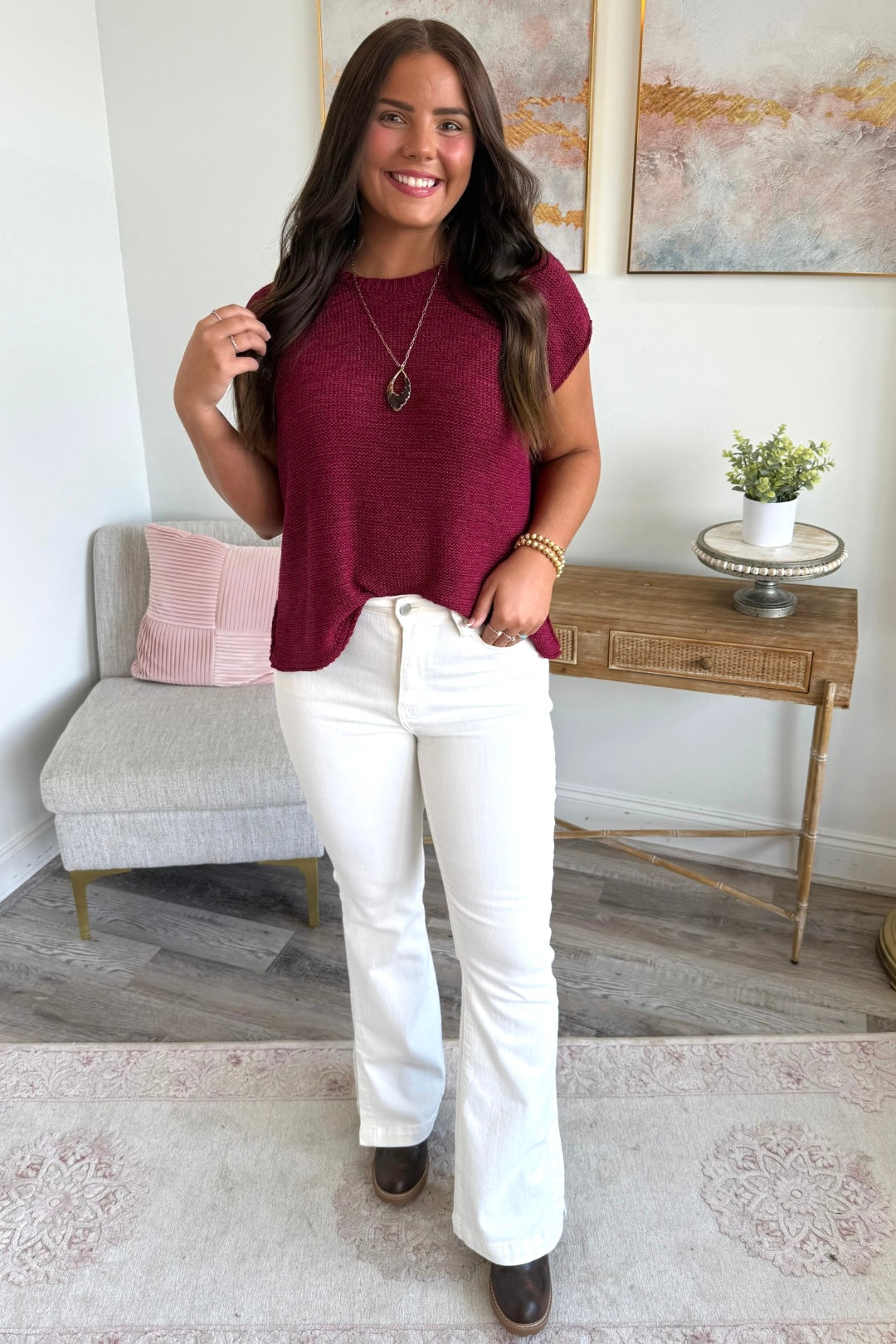 Cozy Transition Knit Top