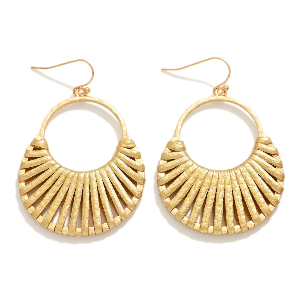 Golden Motion Earrings