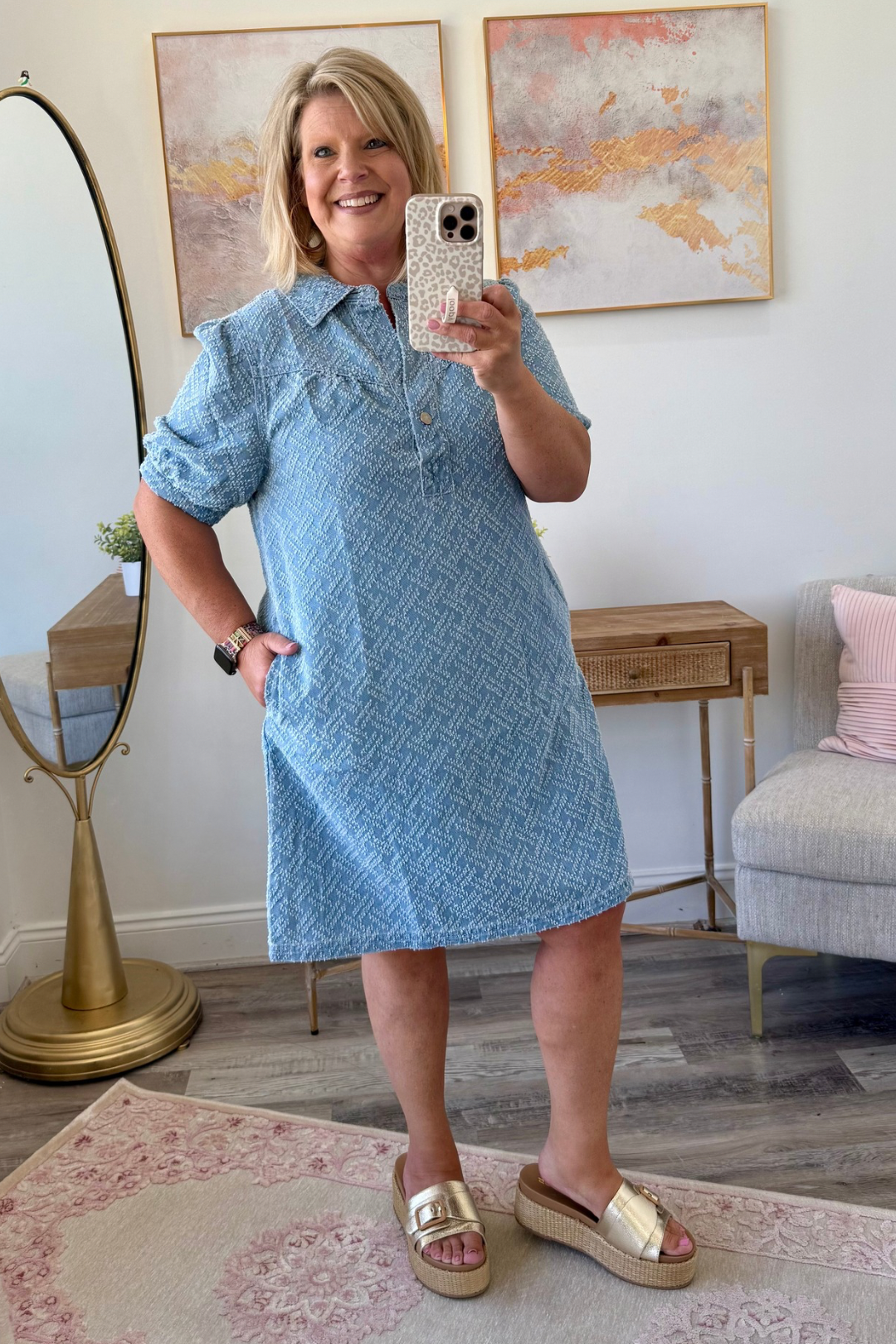 Daydreams Denim Dress