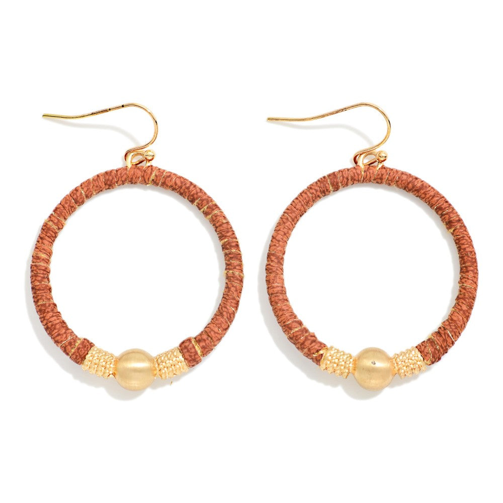 Autumn Halo Hoops