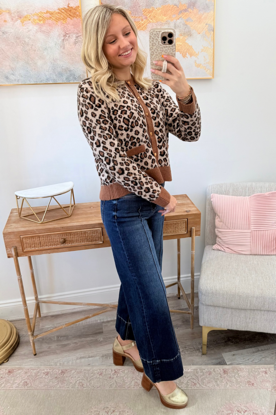 Wild Elegance Cardigan Sweater