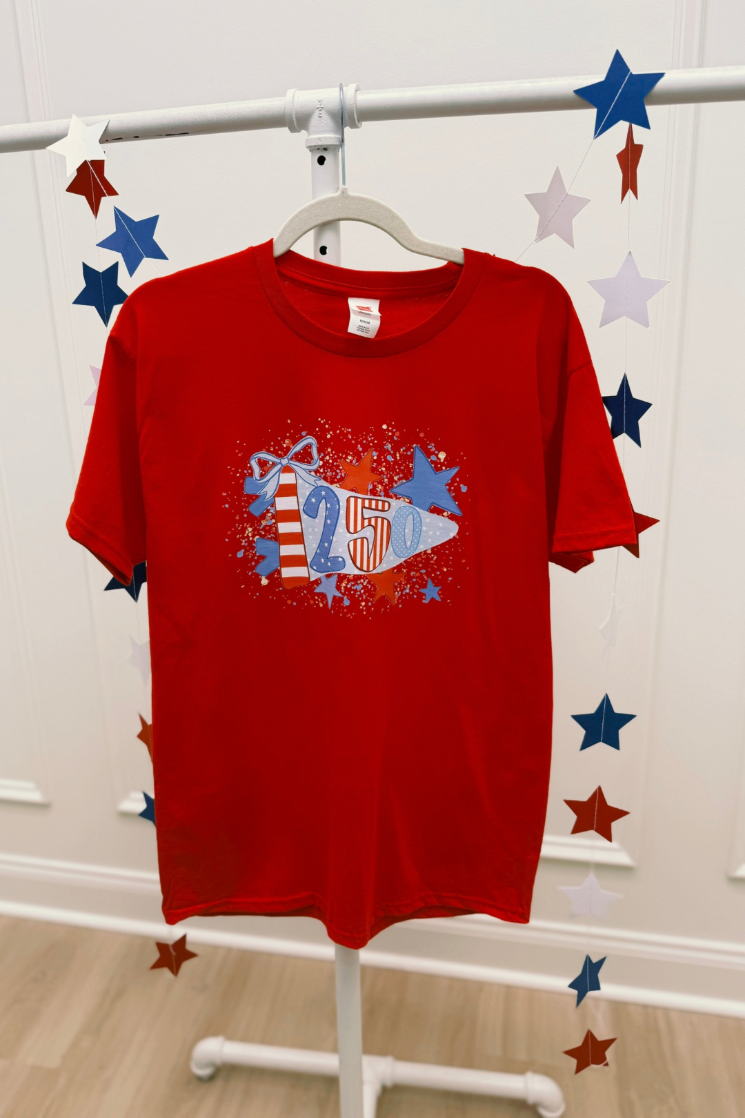 Celebrate America 250th Birthday Tee