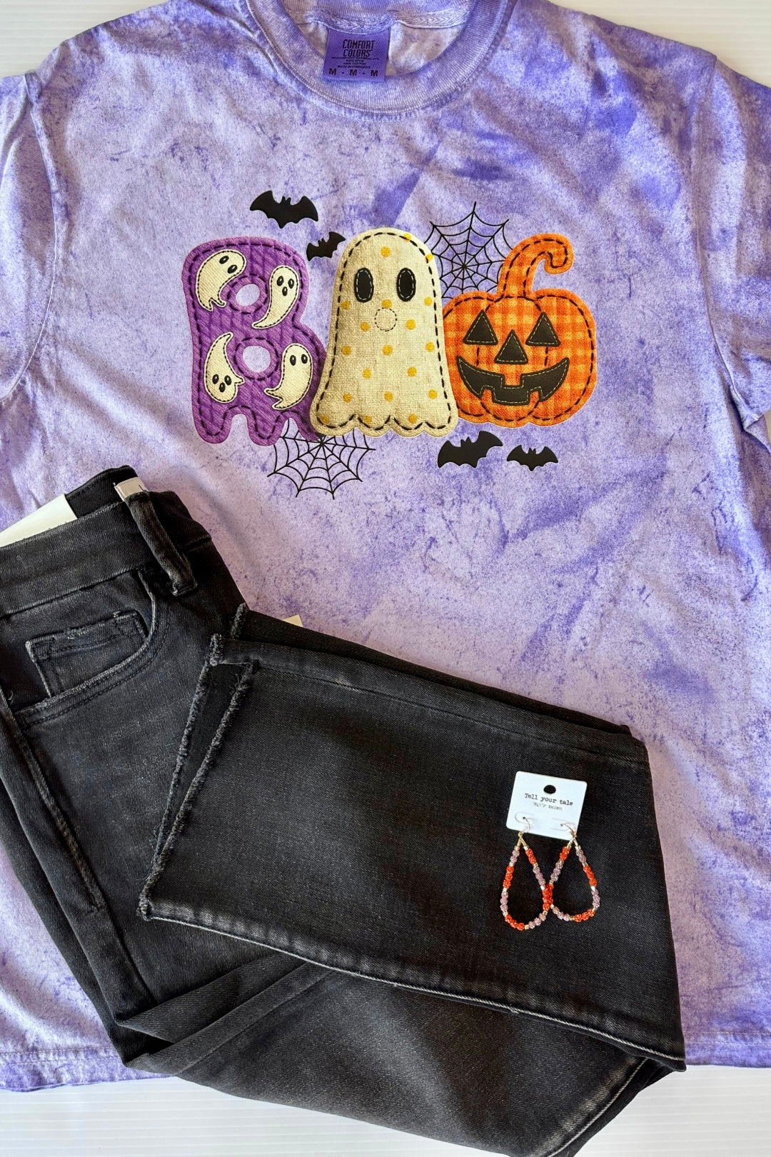 Boo Patchwork Tee