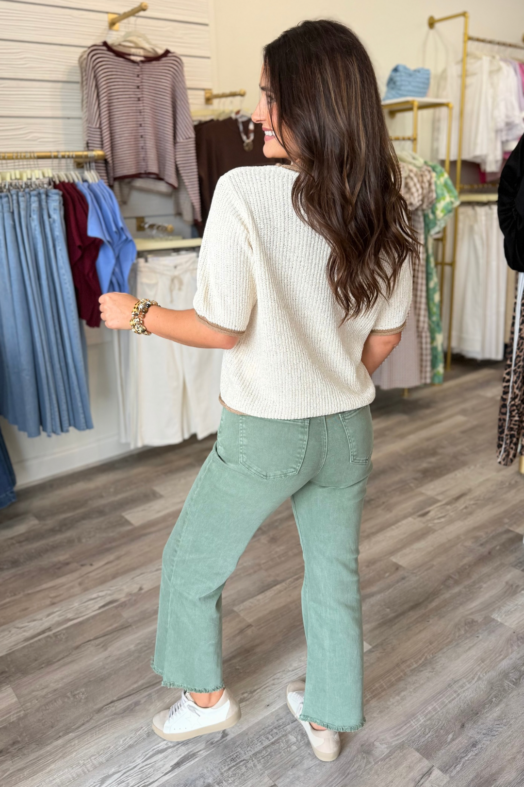 Cream & Cocoa Dreams Sweater Top