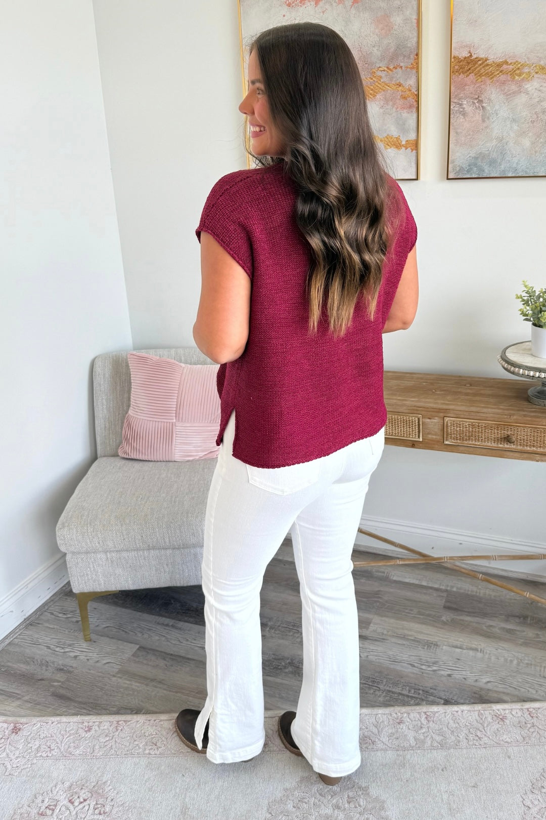 Cozy Transition Knit Top