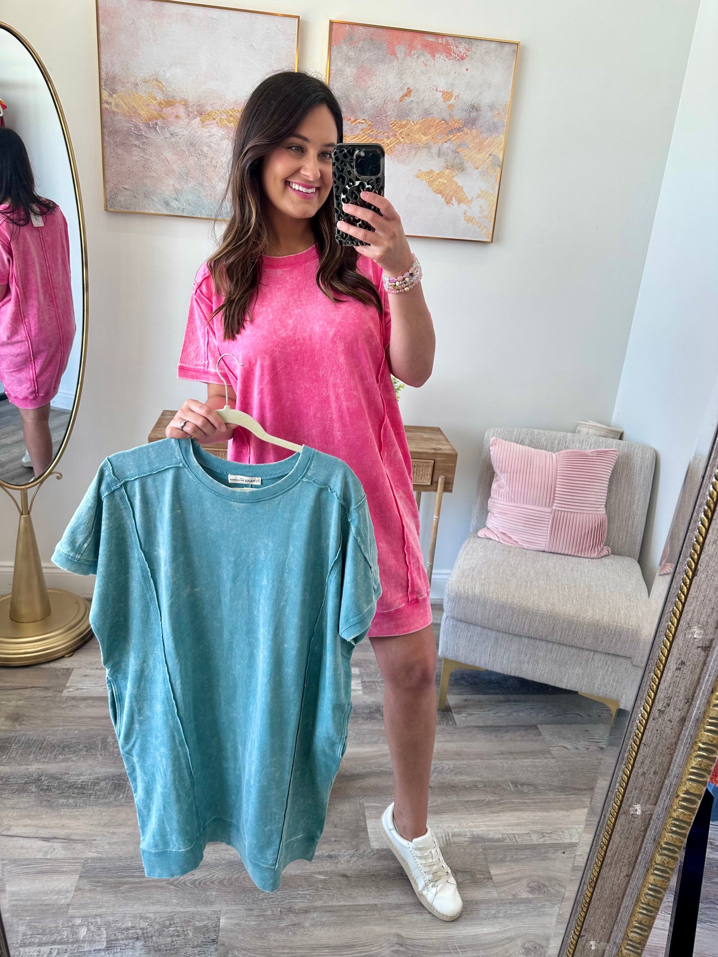French Terry Pocket Dress