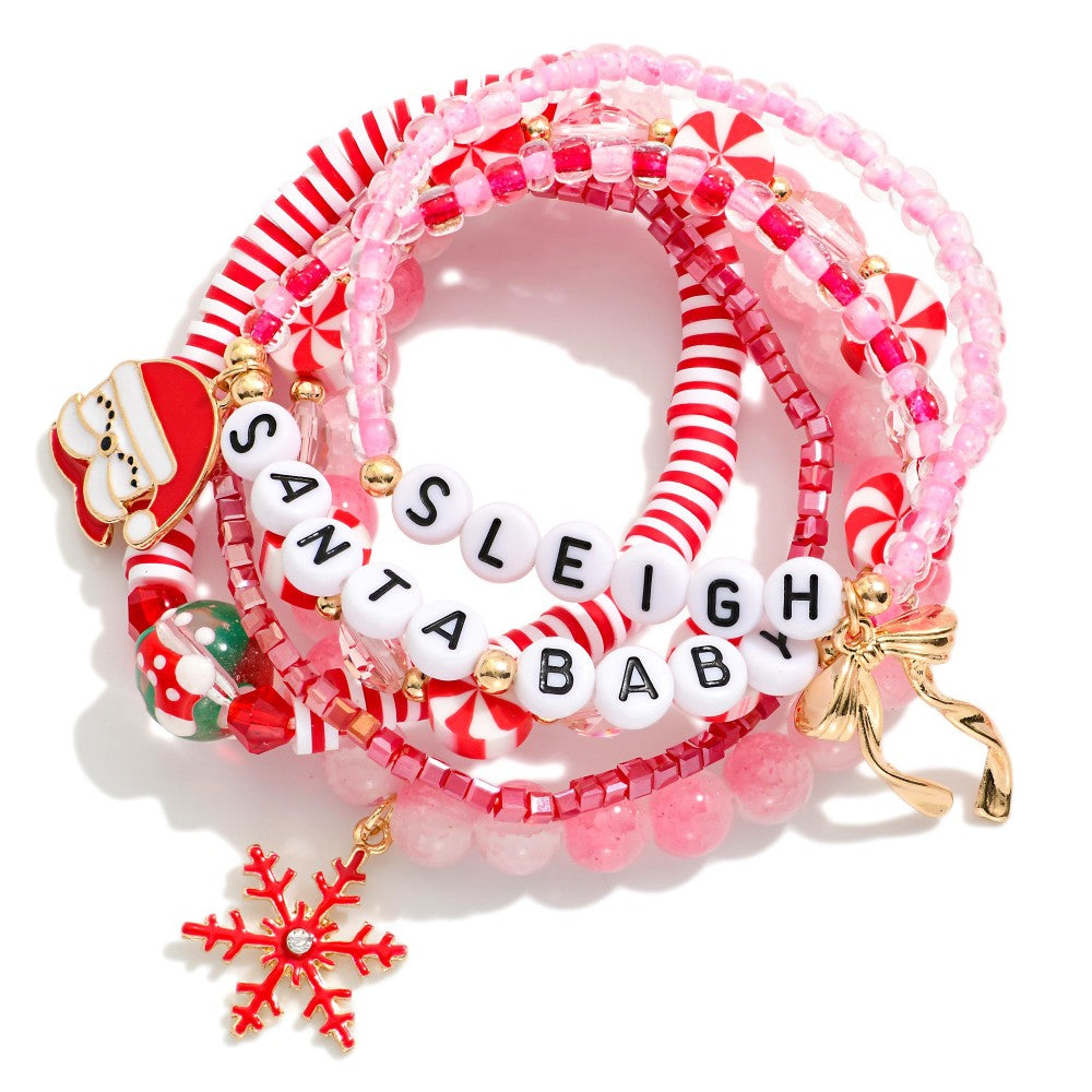 Santa Baby Bracelet Set