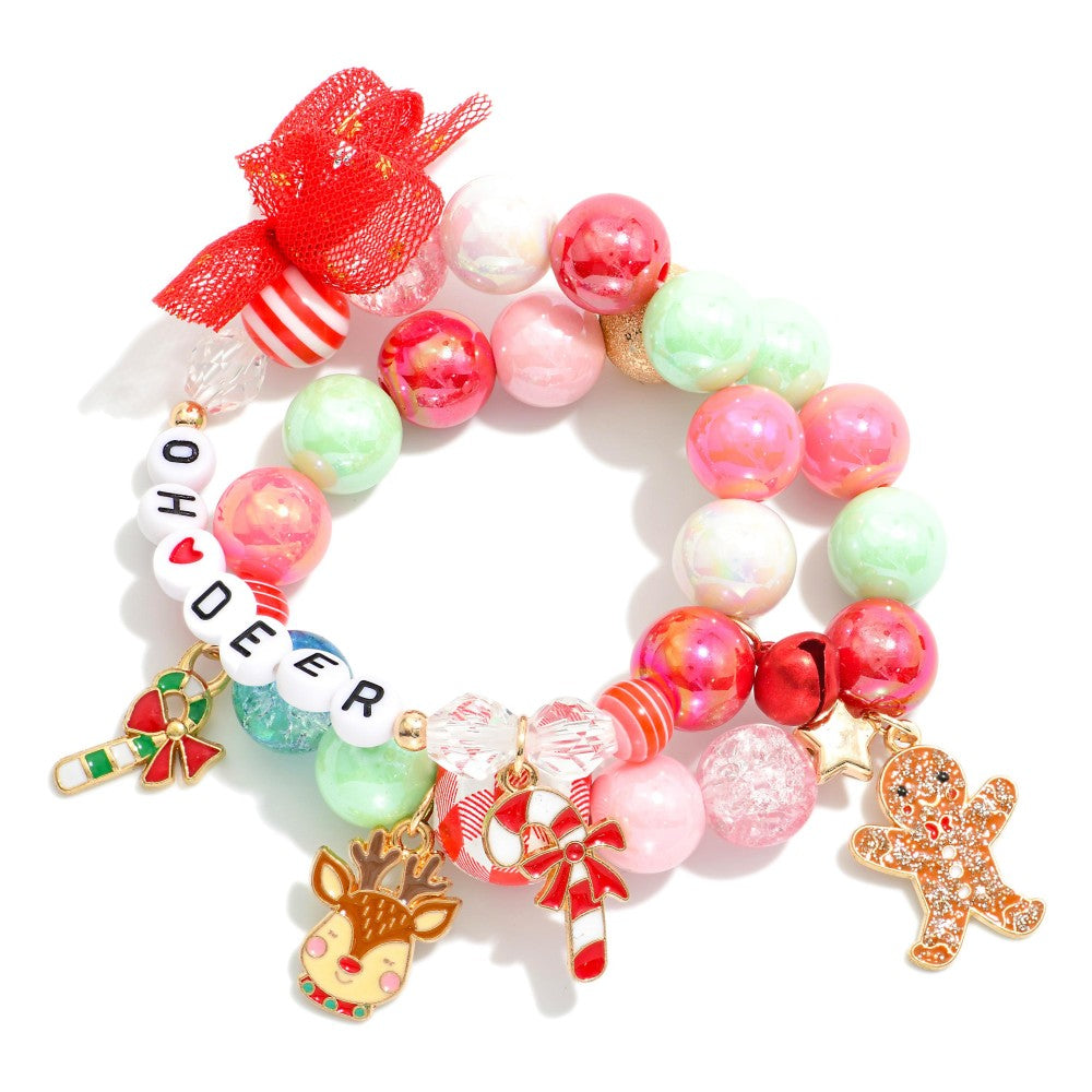 Oh Deer! Christmas Bracelet Set