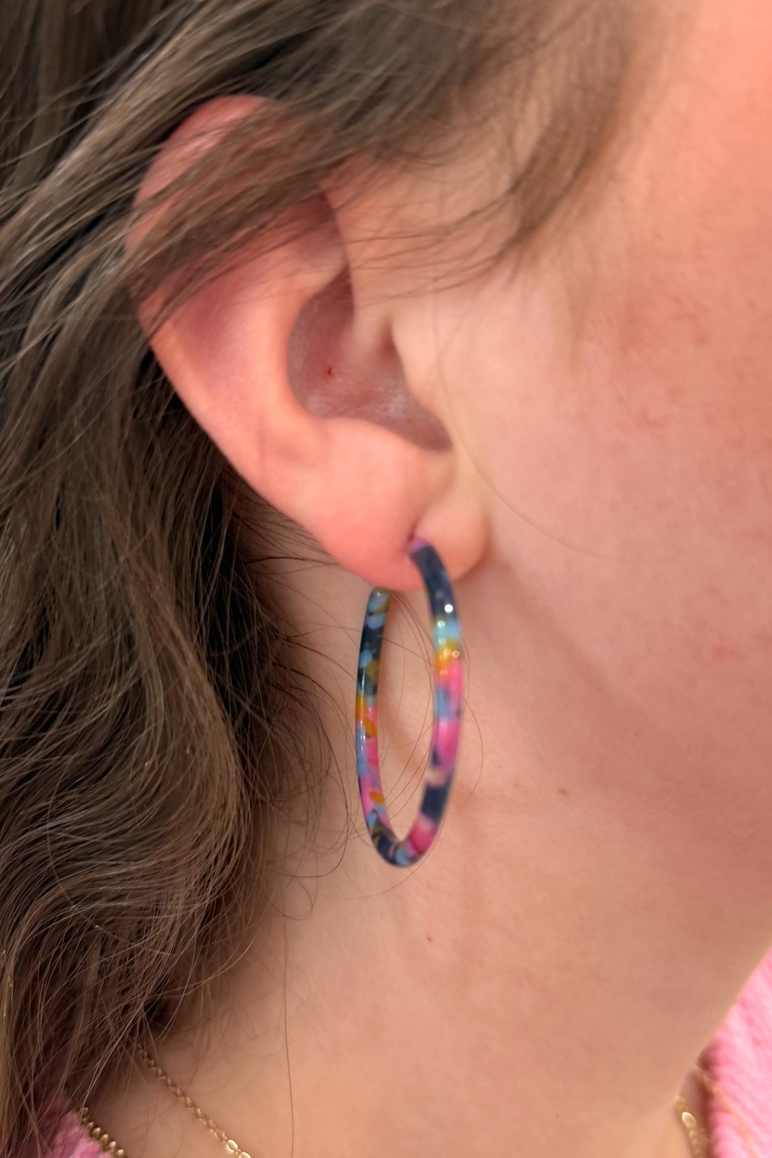 Sweet Swirl Hoops