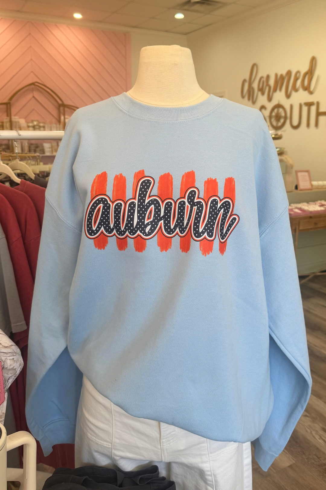 Dotted In Auburn Spirit Sweatshirt