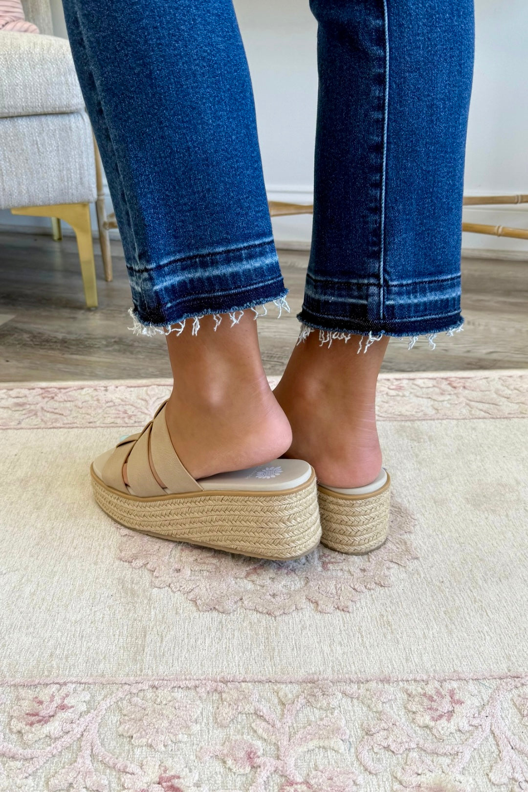 Yellow Box Joy Platform Wedge