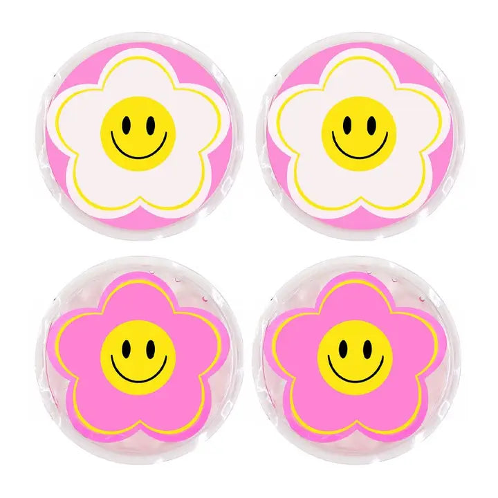 Hot & Cold Flower Power Eye Pads Set