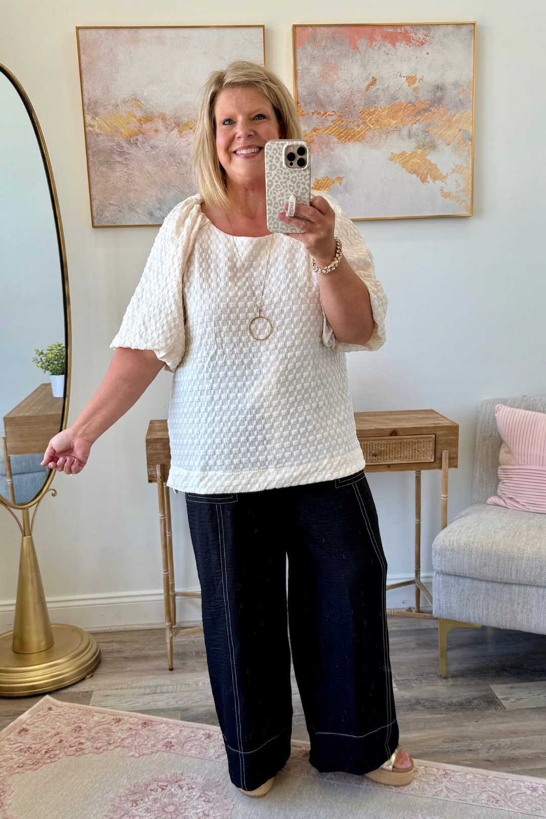 Timeless Textured Top