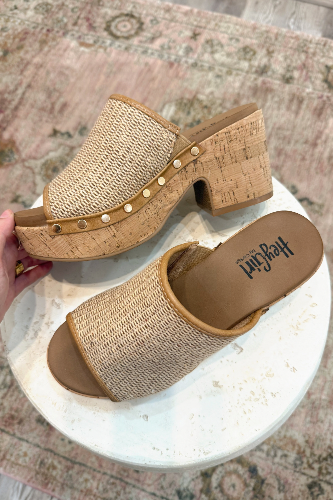 May I Help You Block Heel