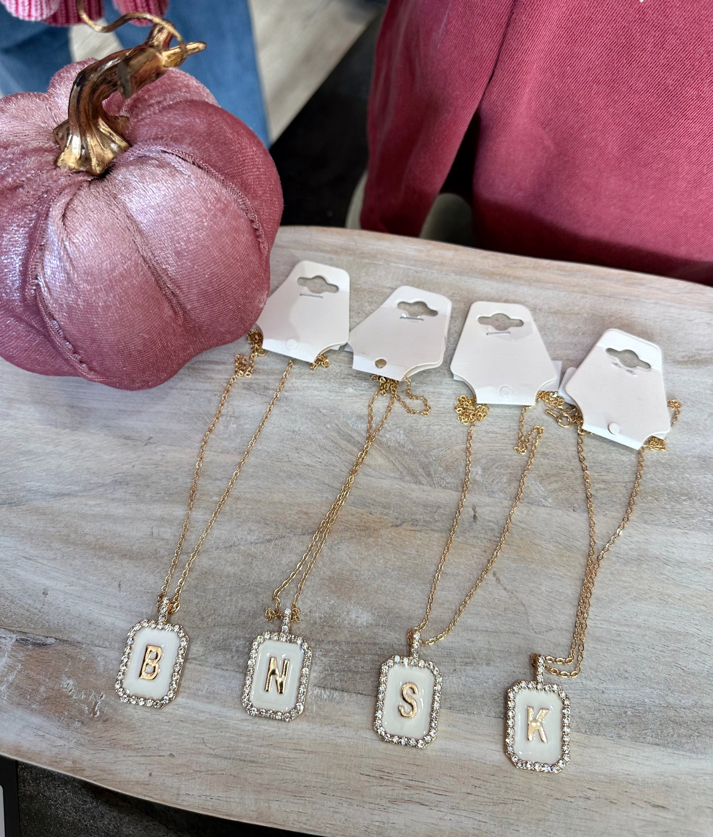 Make A Statement Initial Necklace