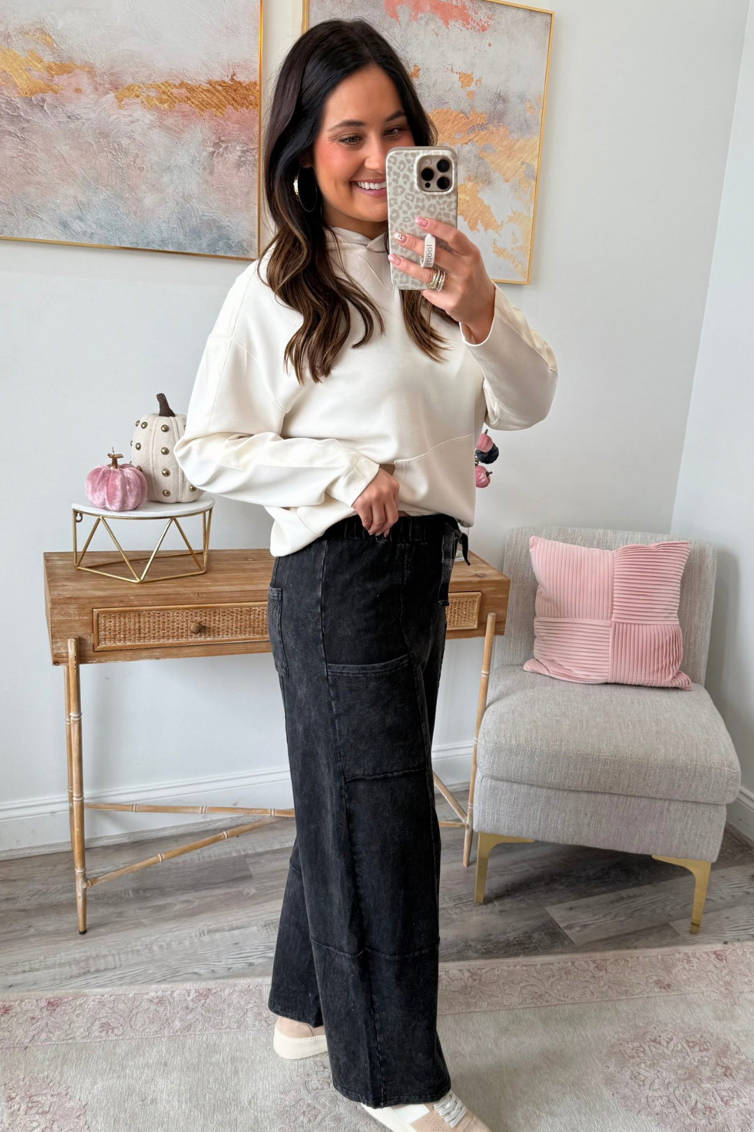 Effortless Style Washed Pant