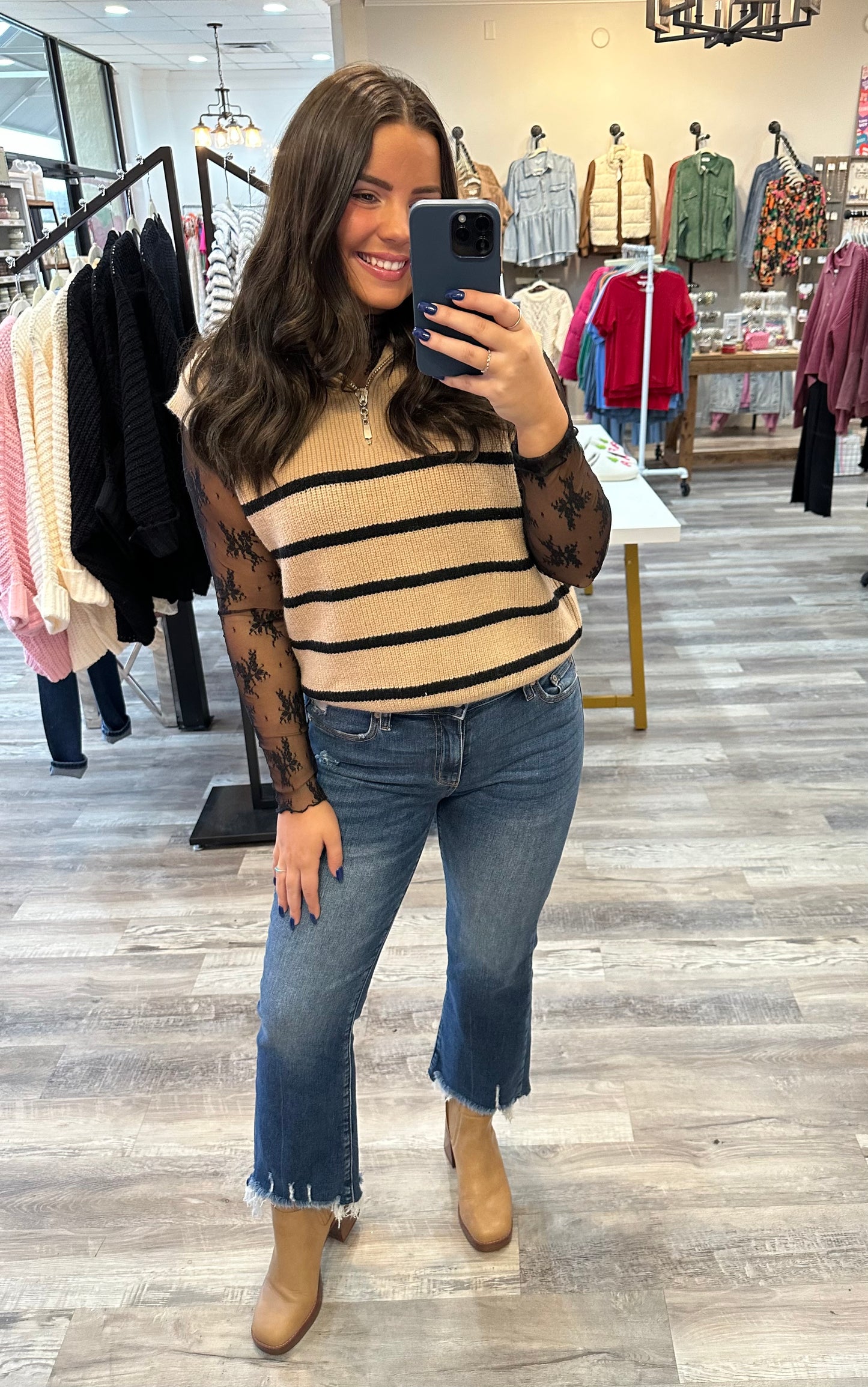 Lace Layering Top