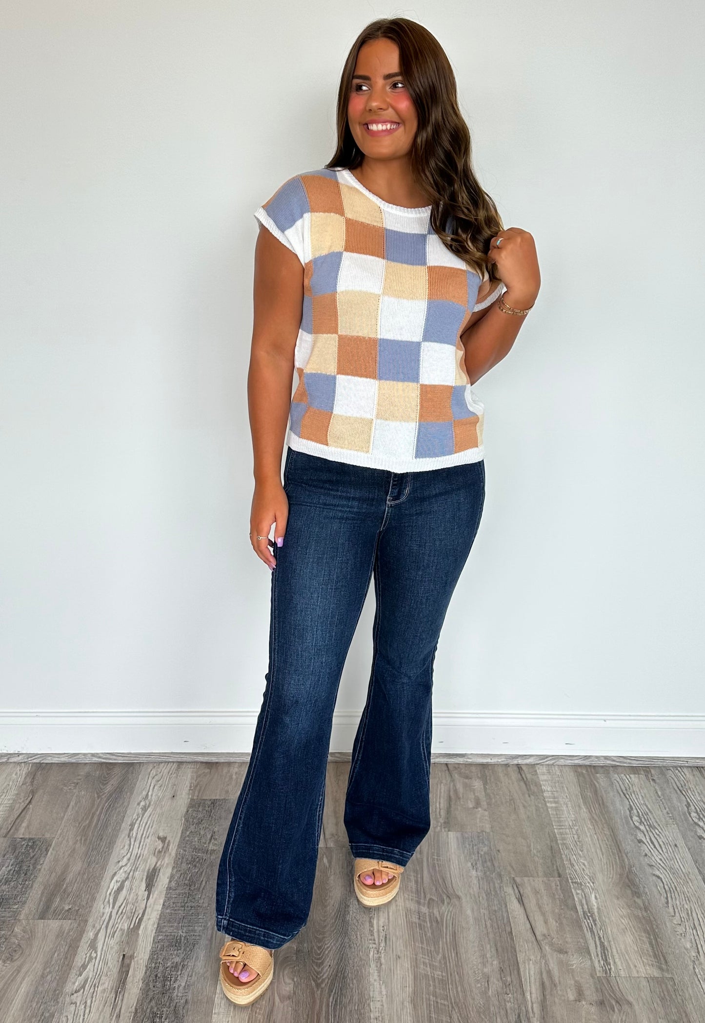 Judy Blue Angled Side Seam Detail Flare