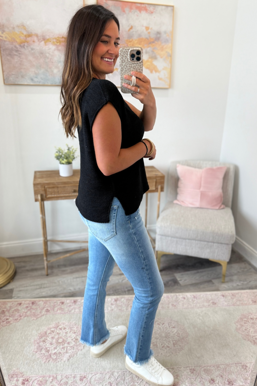 Cozy Transition Knit Top