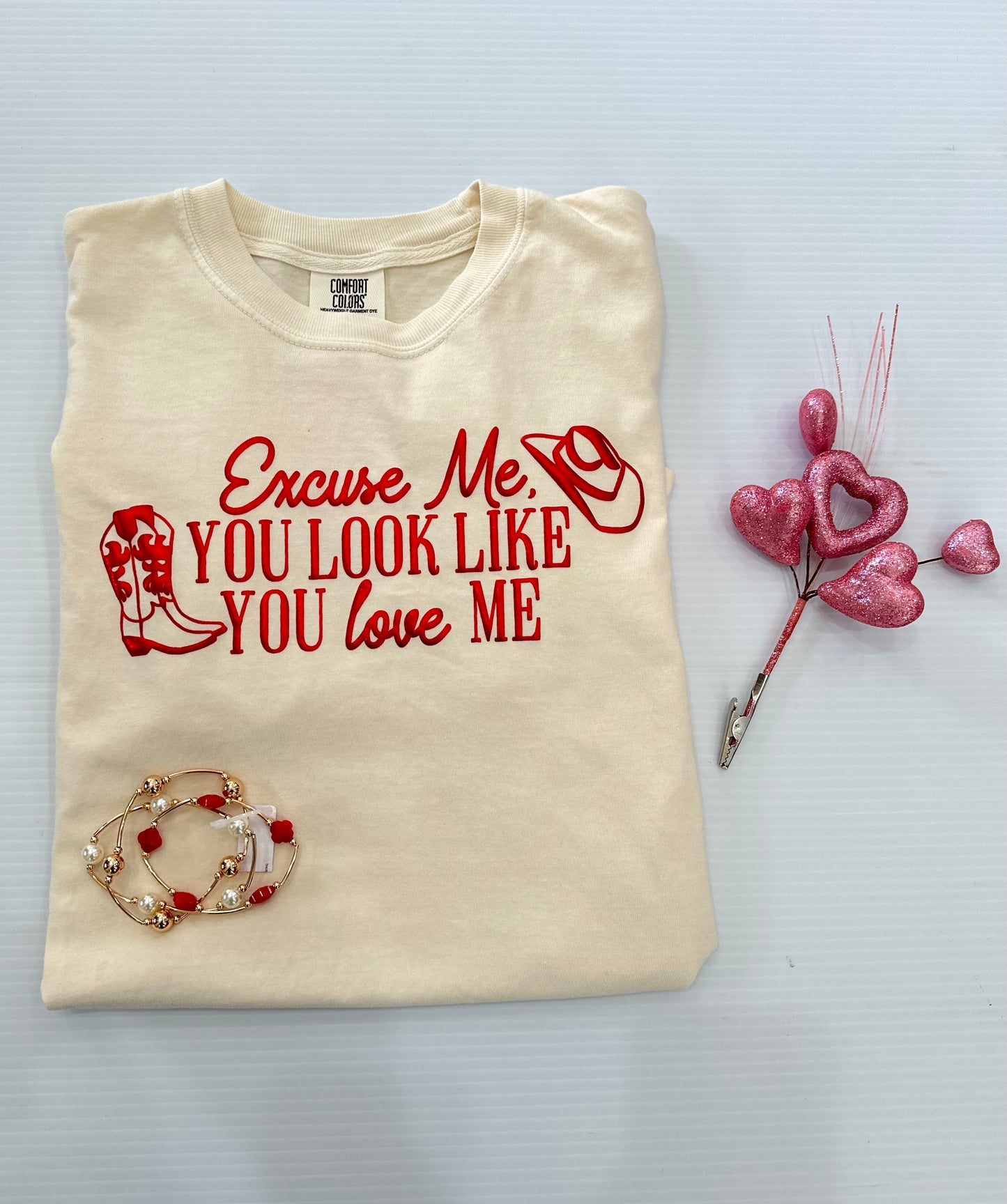 Look Like You Love Me Tee- FINAL SALE