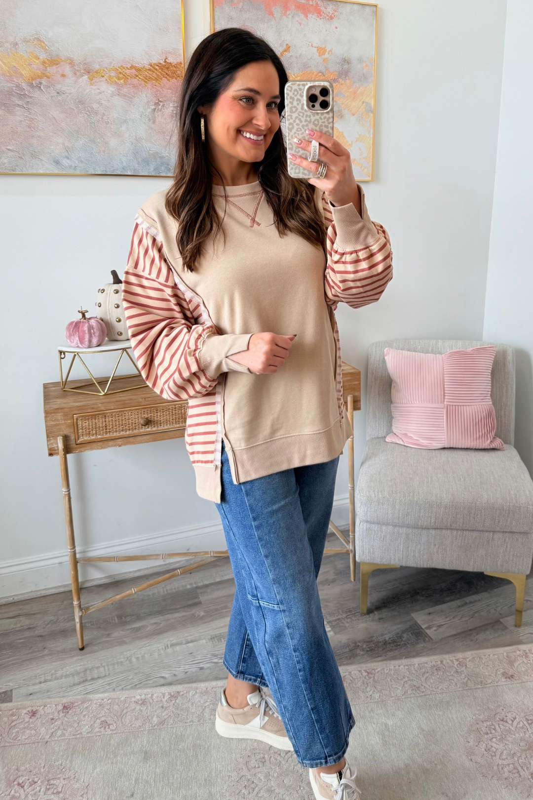 Cinnamon Stitch Top