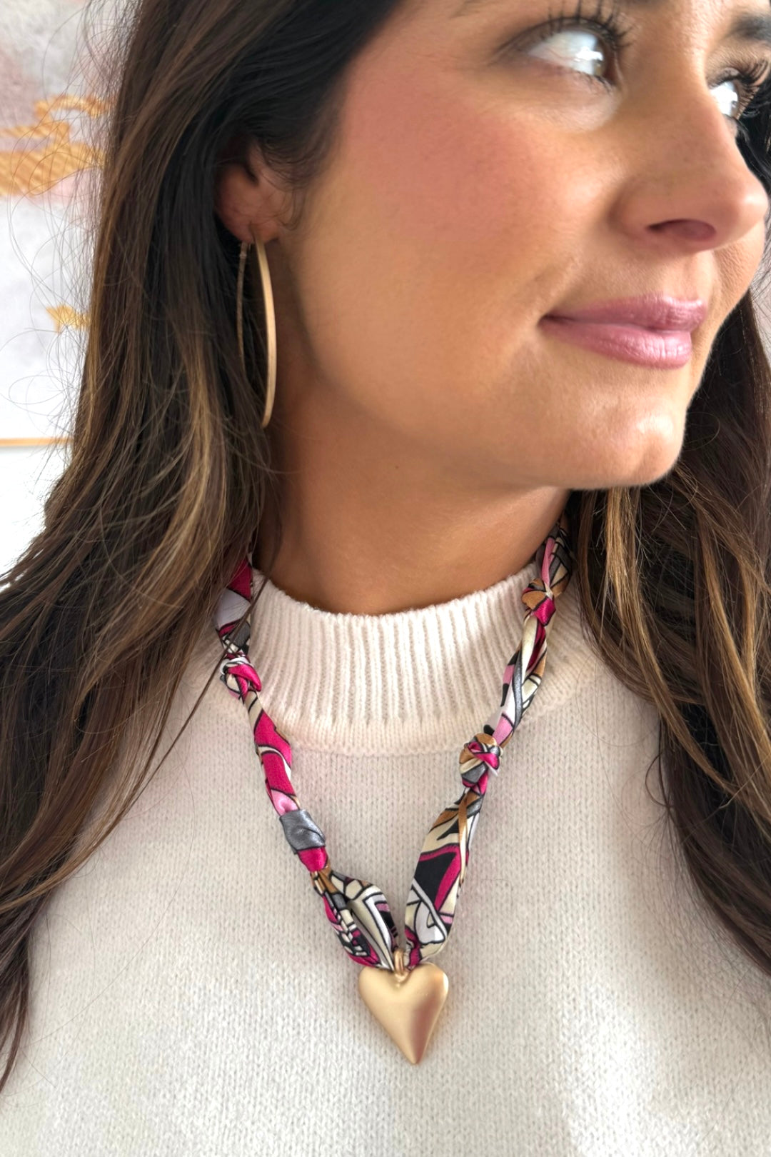 Fabulous & Trendy Scarf Necklace