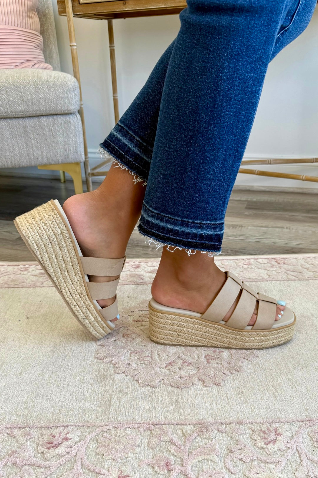 Yellow Box Joy Platform Wedge