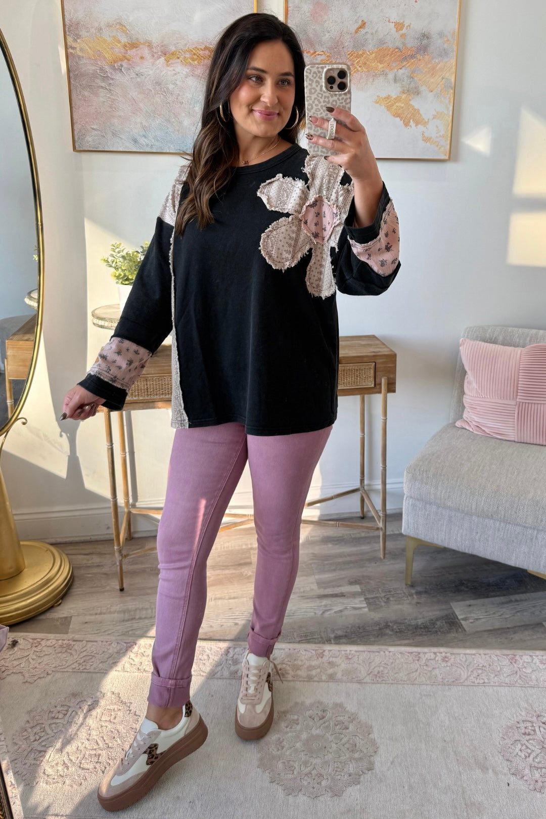 Patchwork Petal Top