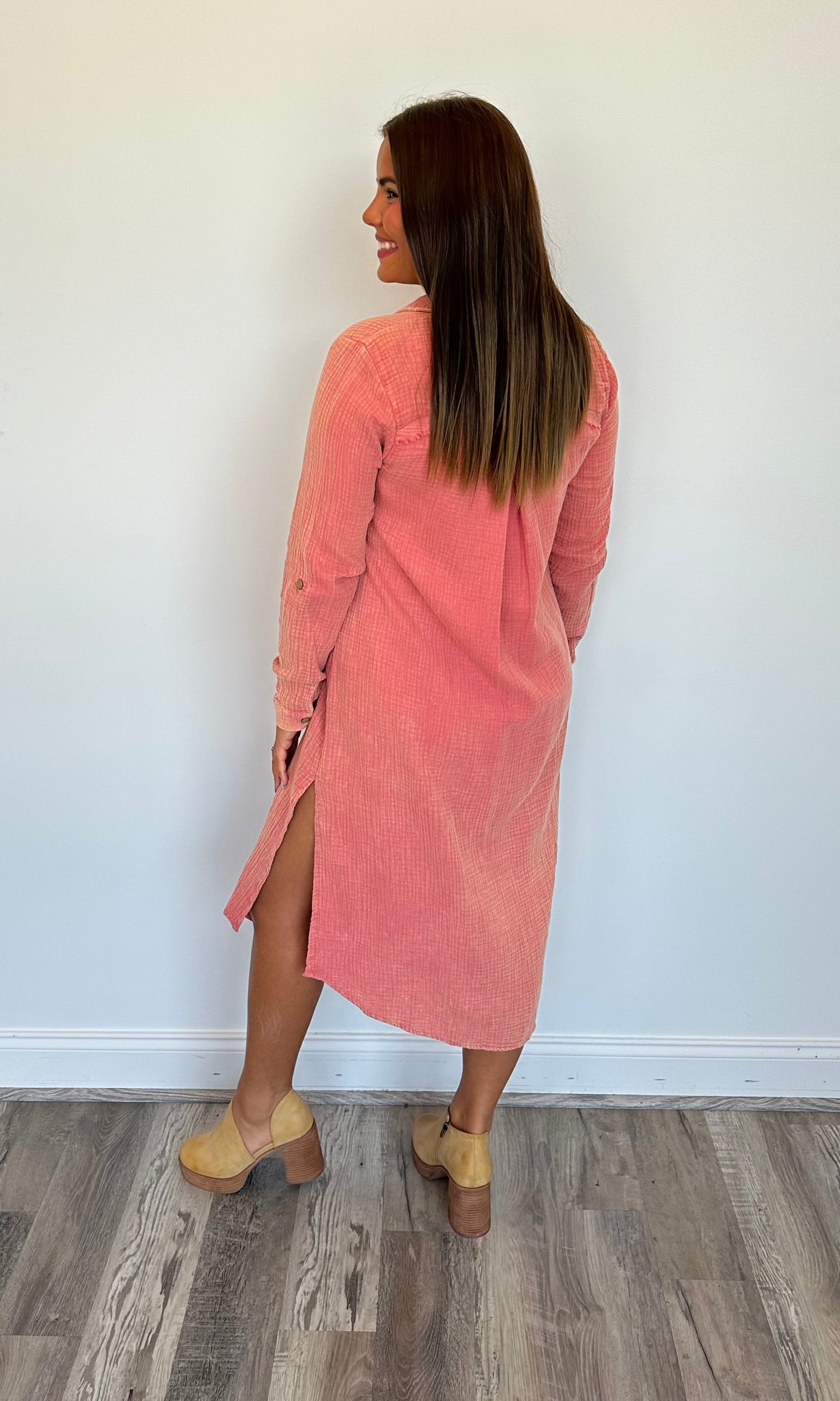 Endless Weekend Gauze Midi Dress **Final Sale**
