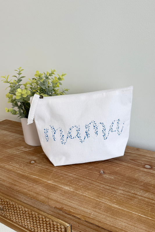 Mama Hydrangea Cosmetic Bag