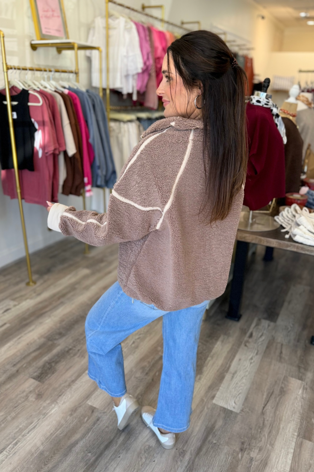 Cozy Season Half Zip Fleece Pullover