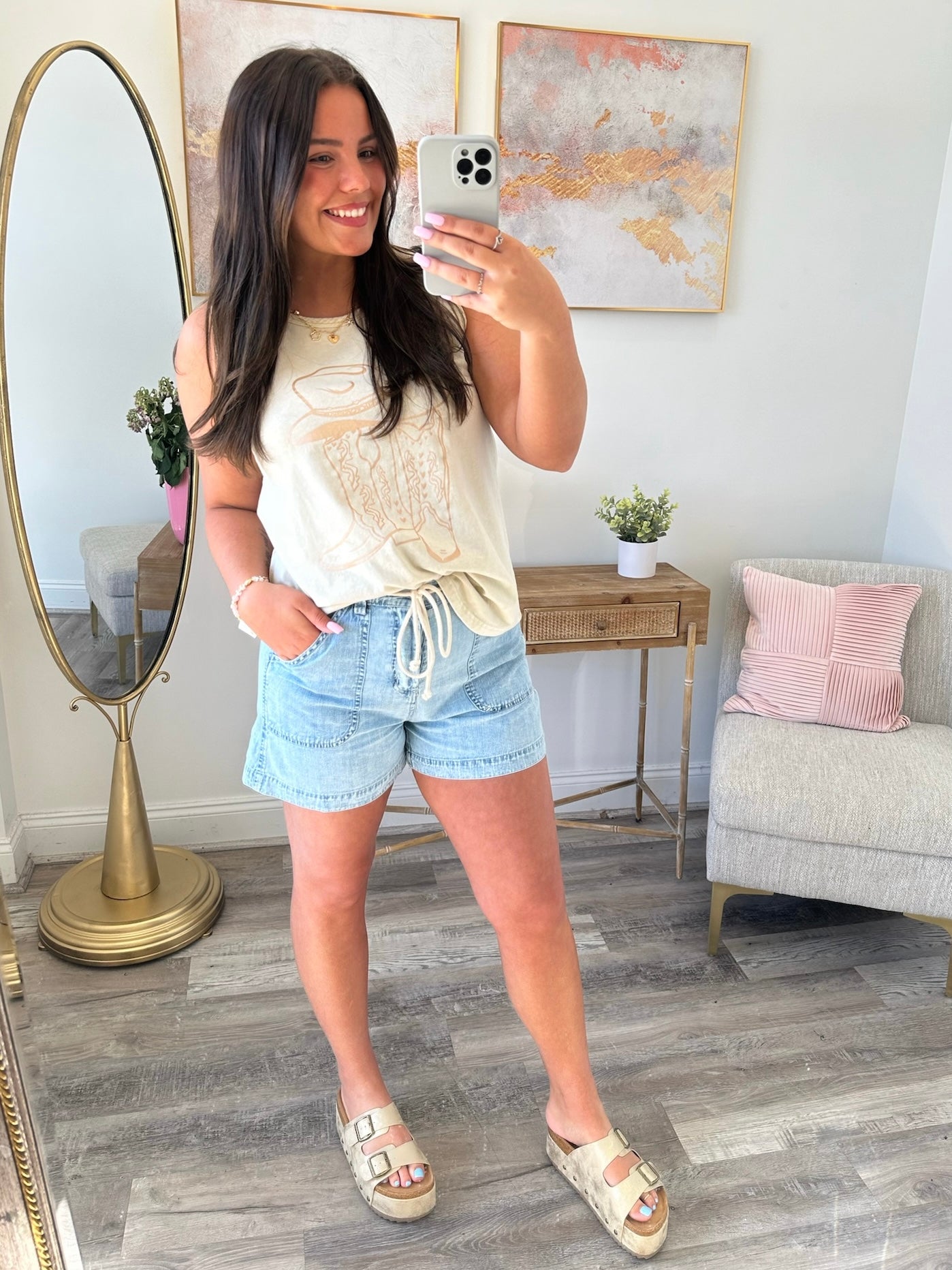 Double Take Denim Shorts  **Final Sale**