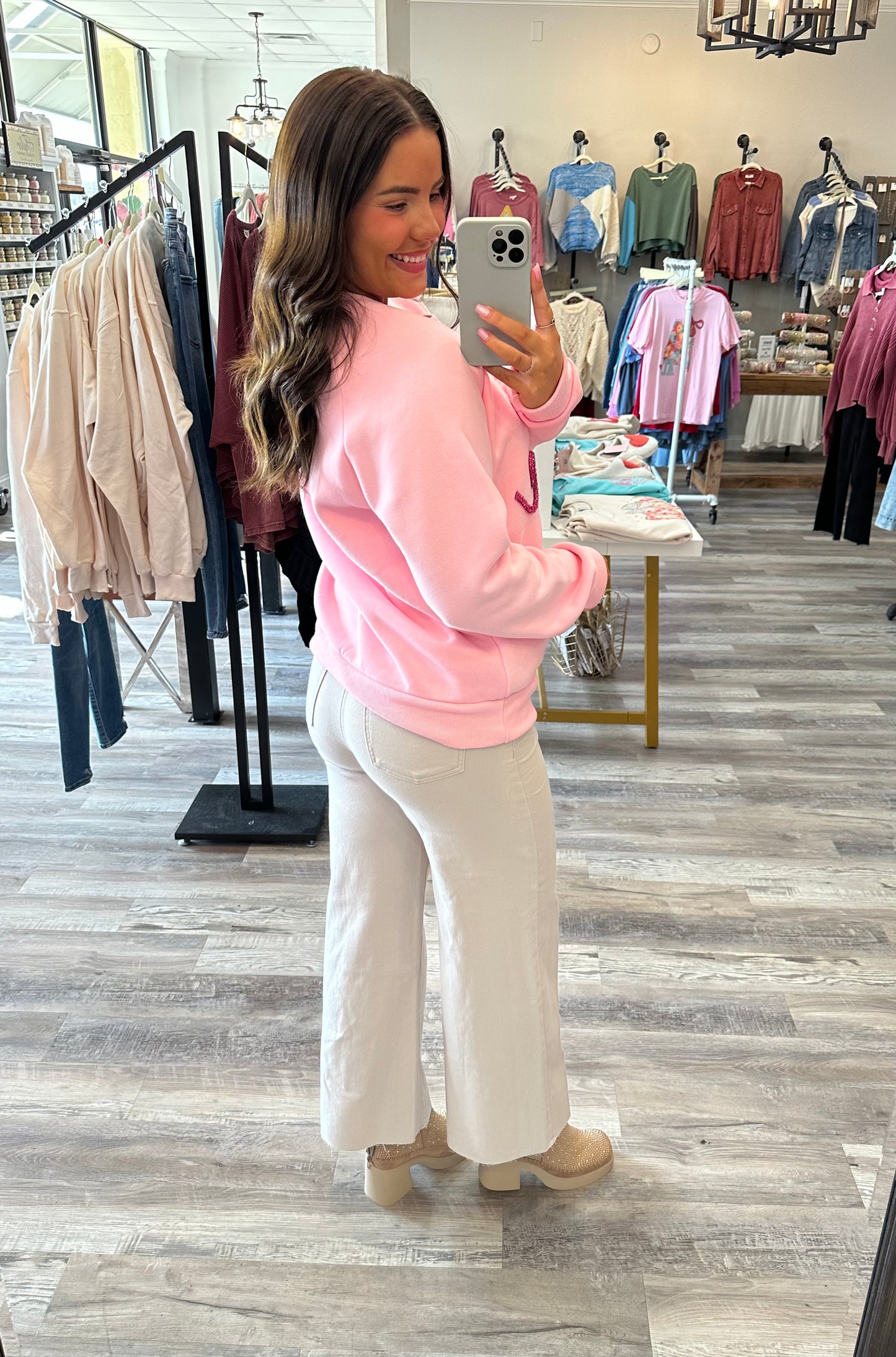 Love To Sparkle Sweatshirt **Final Sale**