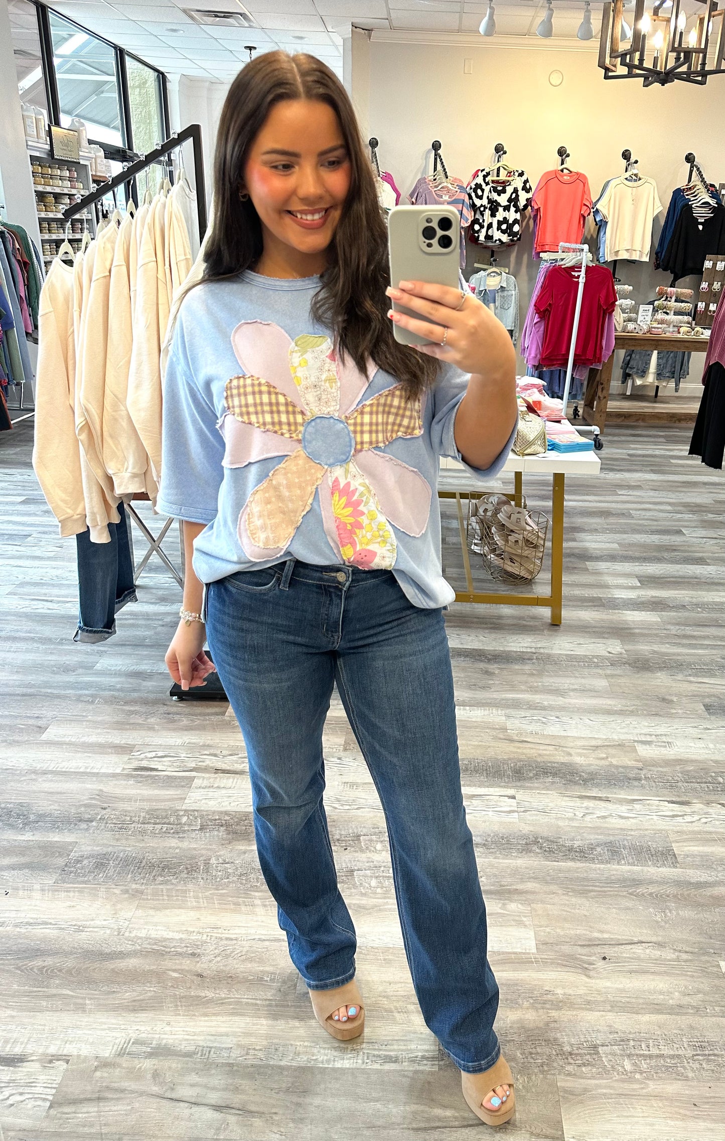 Revere Mid-Rise Bootcut Jeans** FINAL SALE**