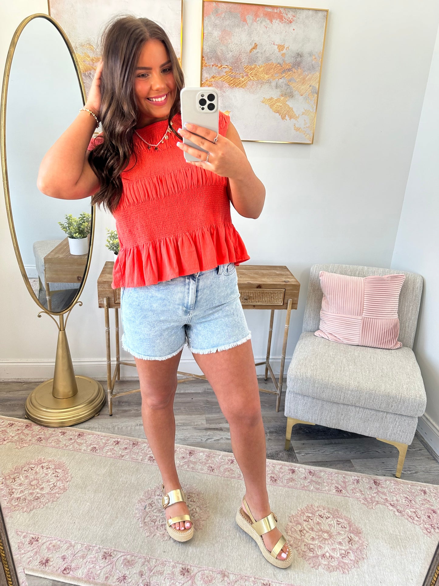 Vintage Vault Denim Shorts  **Final Sale**