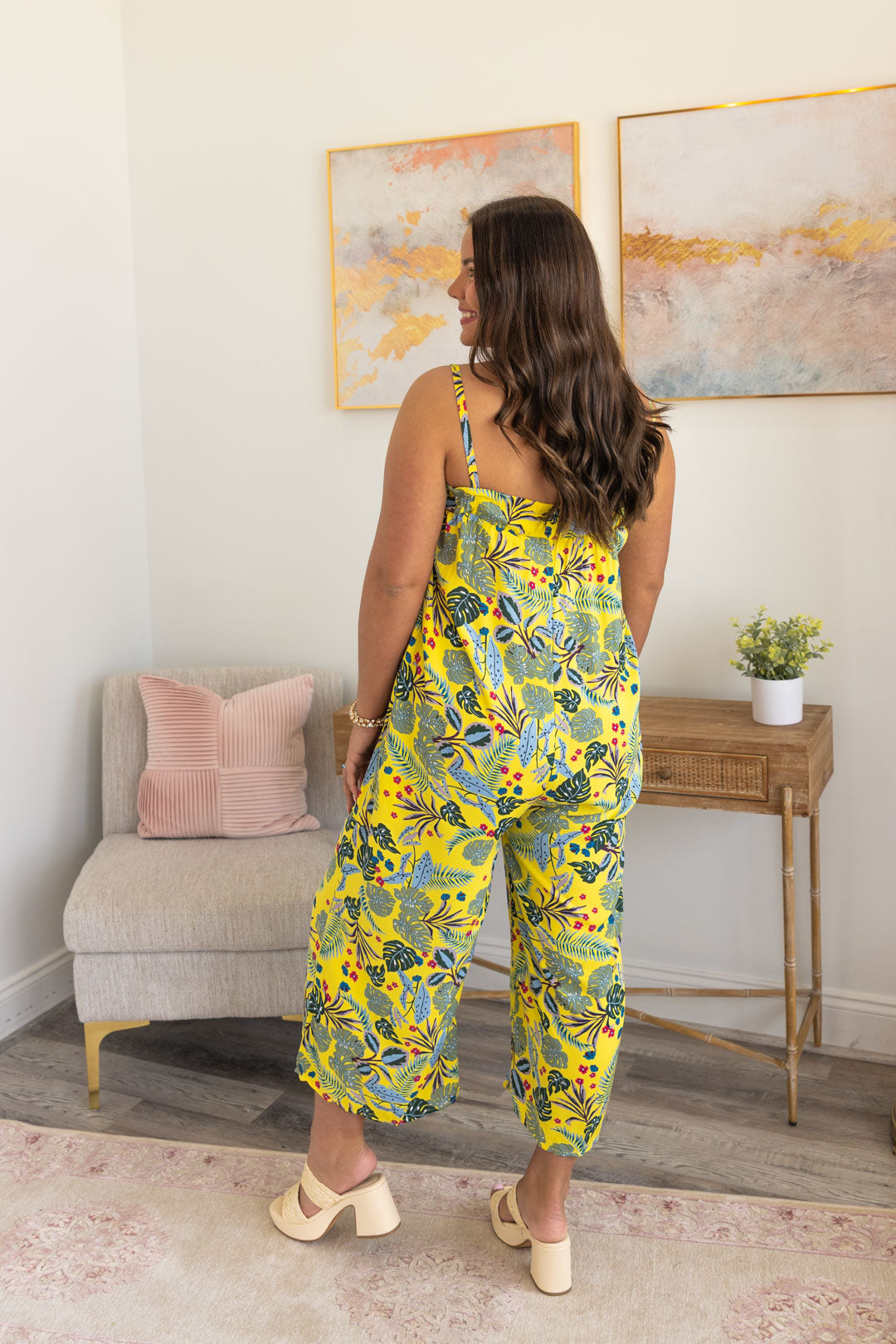 Tropical Escape Jumpsuit **Final Sale**