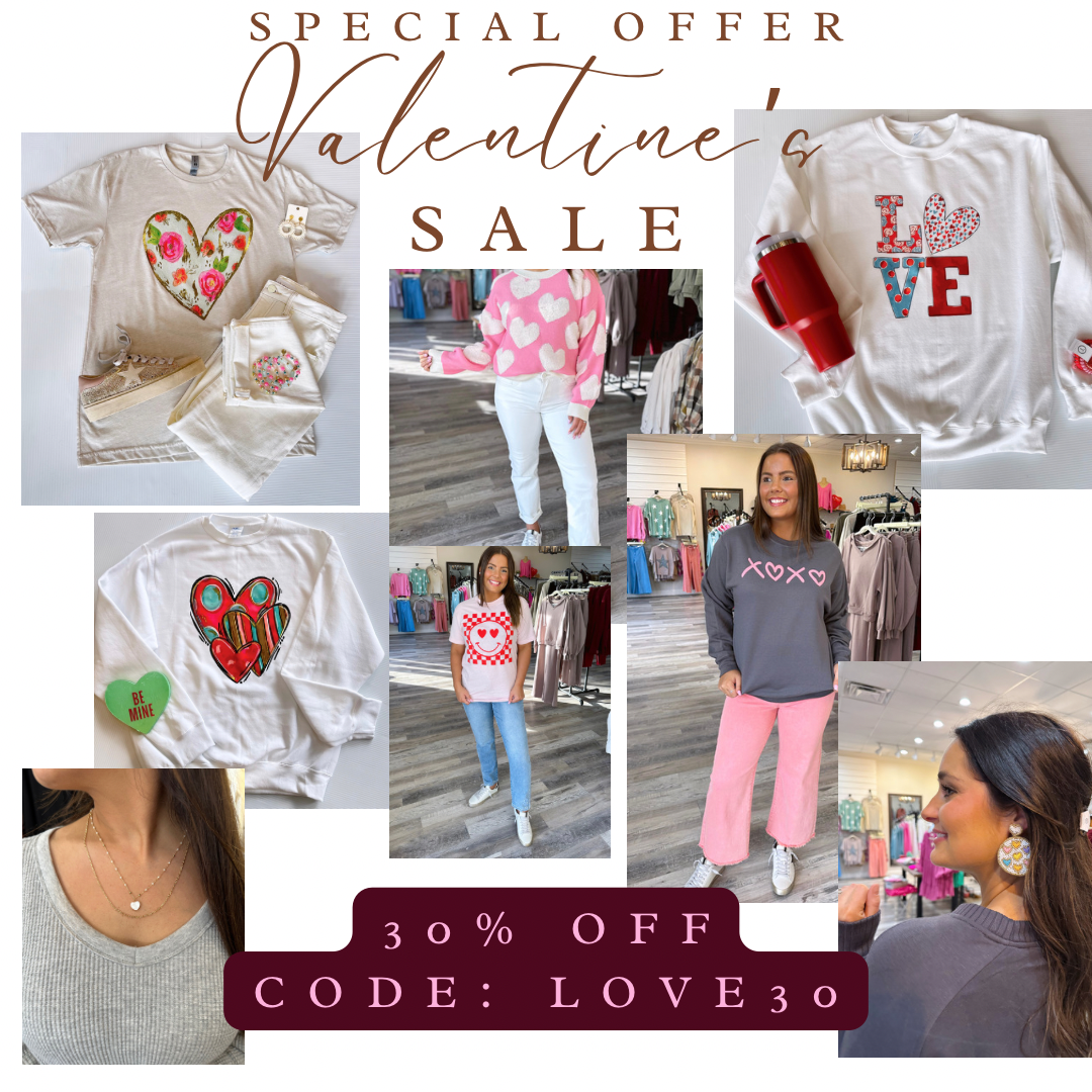 30% VDAY SALE